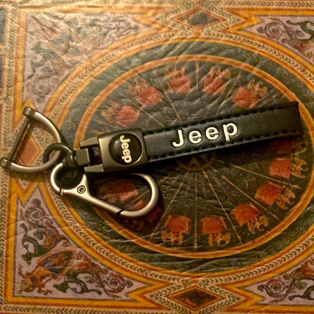 Jeep Wristlet Keychain